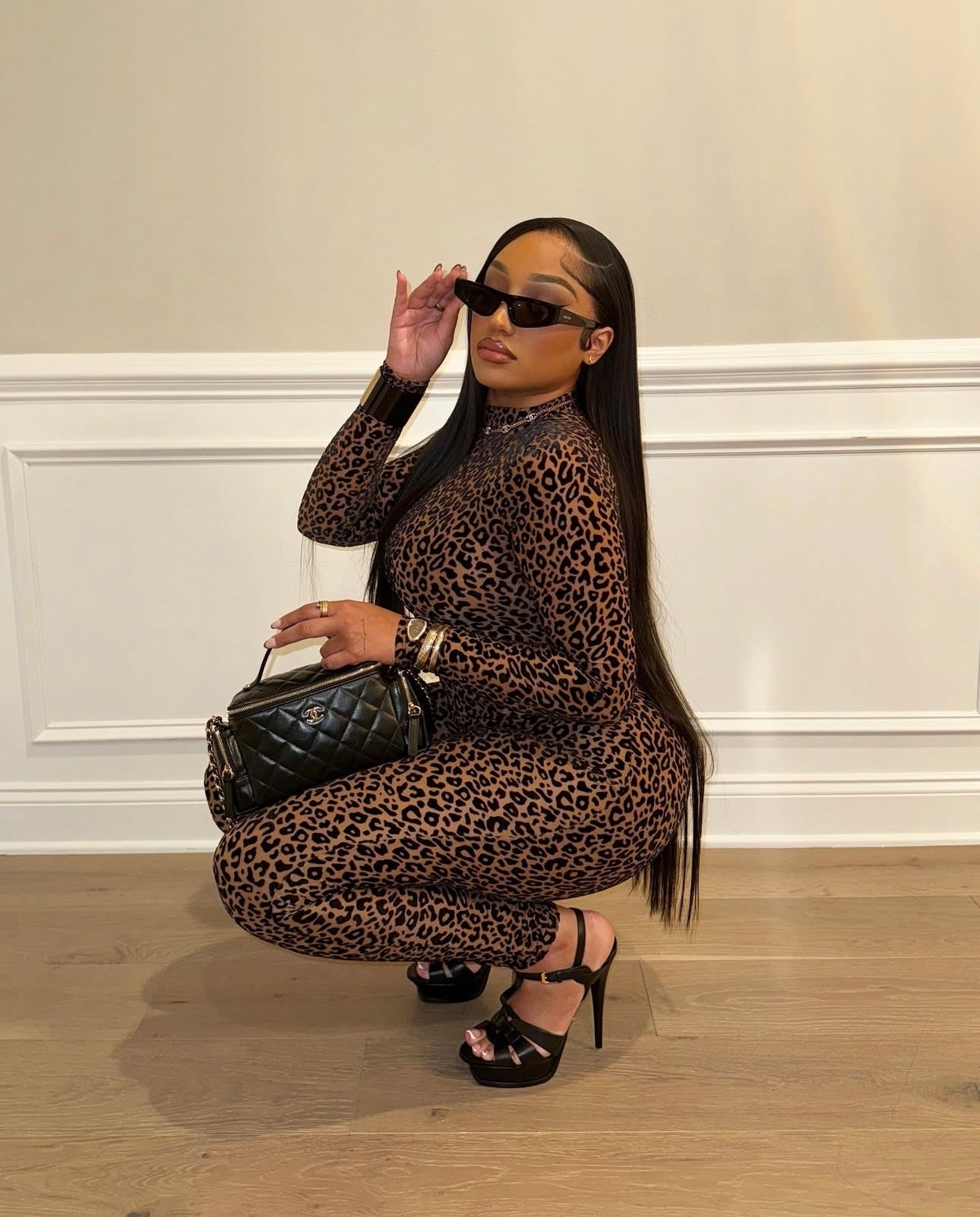 Cheetah jumpsuit