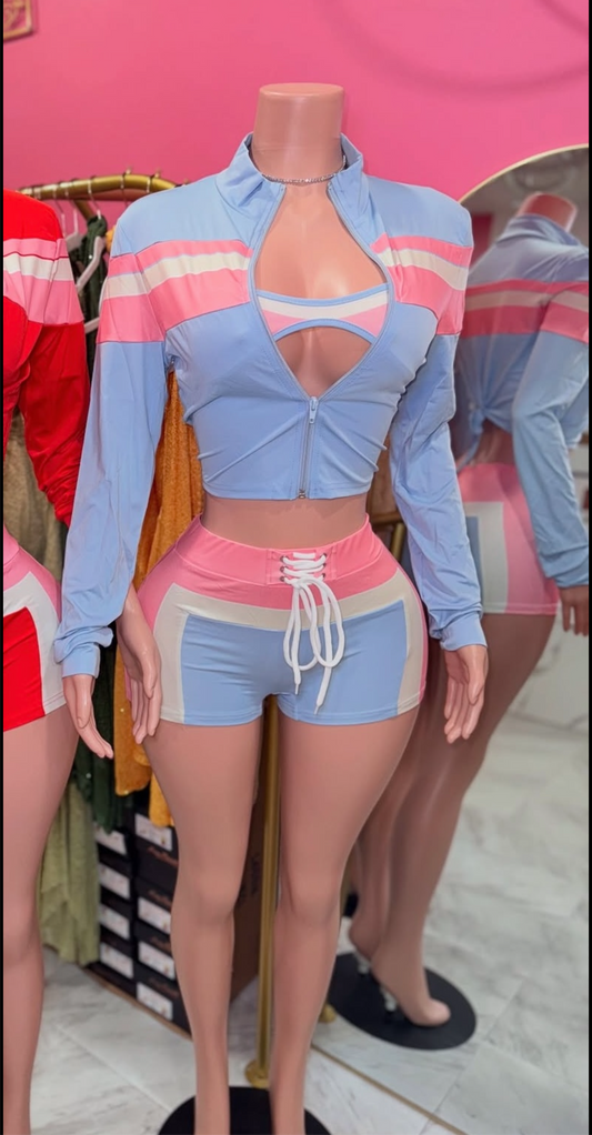 Cotton candy 3 piece set