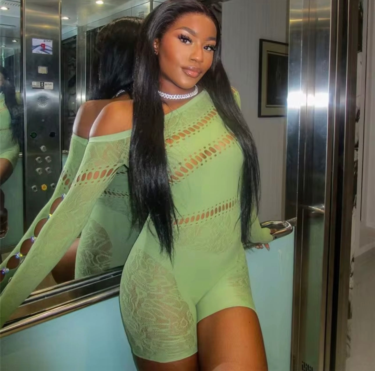 Poster girl bodysuit
